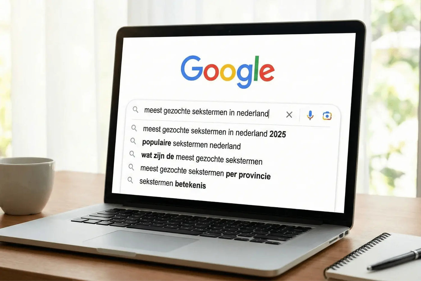 Meest gezochte sekstermen in Nederland