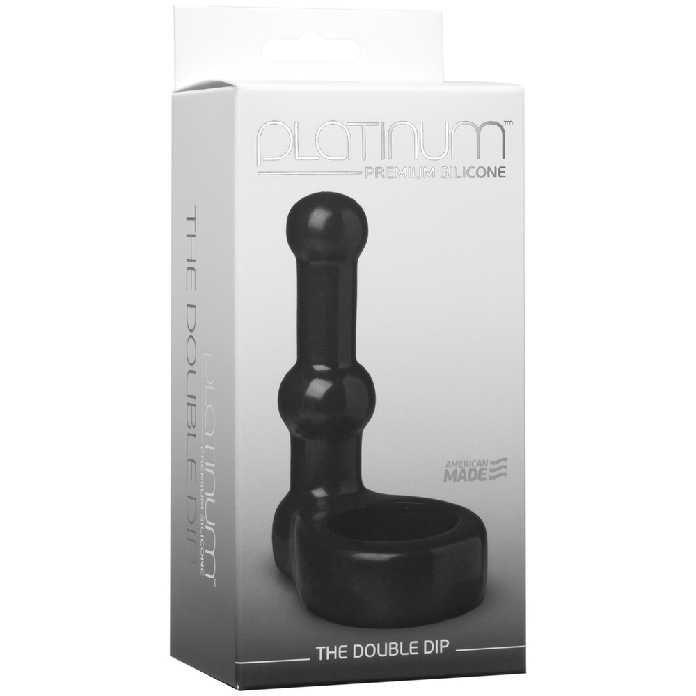 The Double Dip - Dubbele Penetrator Cockring - foto 2