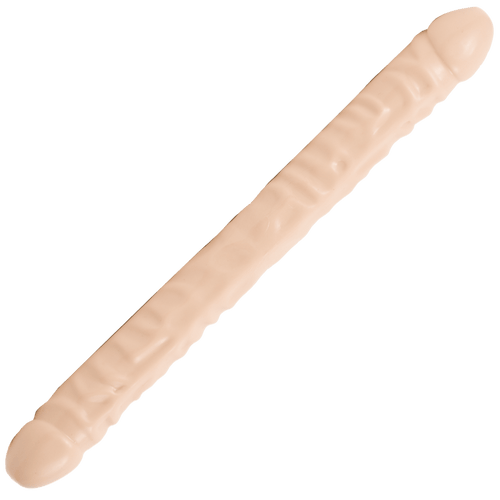 Veined Double Header - dubbele Dildo with Double Ends - 18 / 45 cm