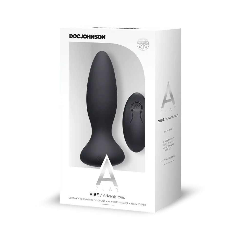 Vibe Adventurous - Vibrerende Butt Plug met Afstandsbediening - foto 3