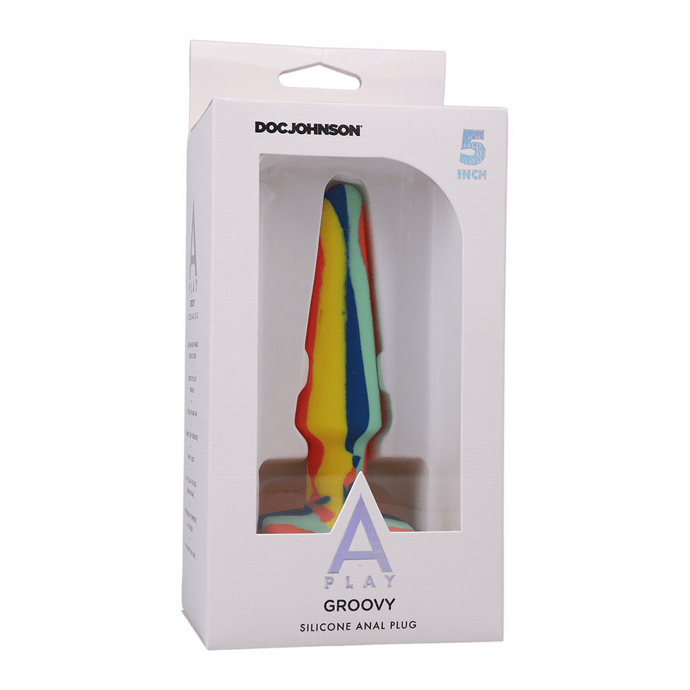 Groovy - Siliconen Anaal Plug - 12 cm - foto 3