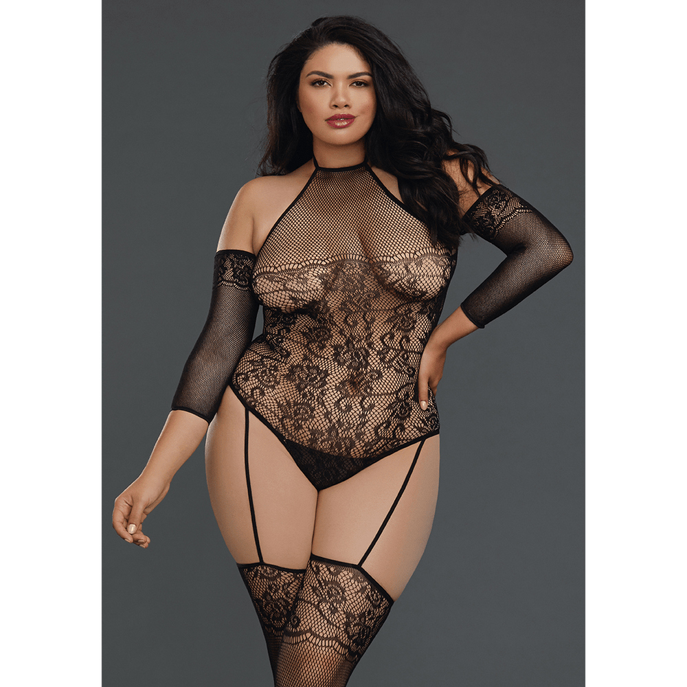Fishnet Bodystocking - Queen Size - foto 4