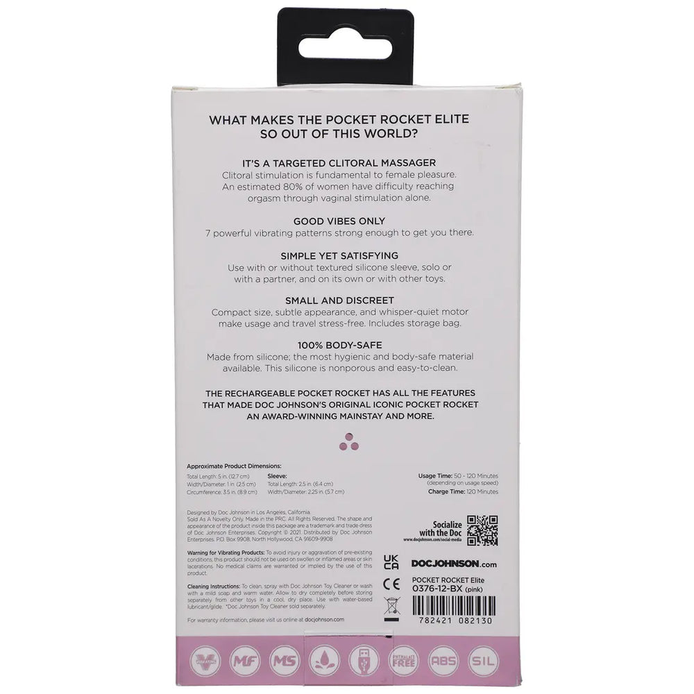 Elite - Mini Vibrator - 10 cm - foto 12