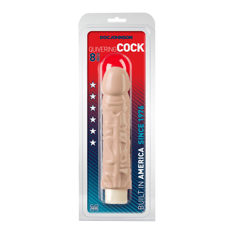 Quivering Cock - Realistische Multispeed Vibrator - 20 cm - foto 2