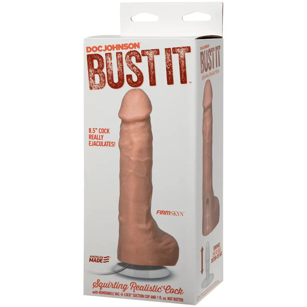 Spuitende Dildo - 21,6 cm - foto 11