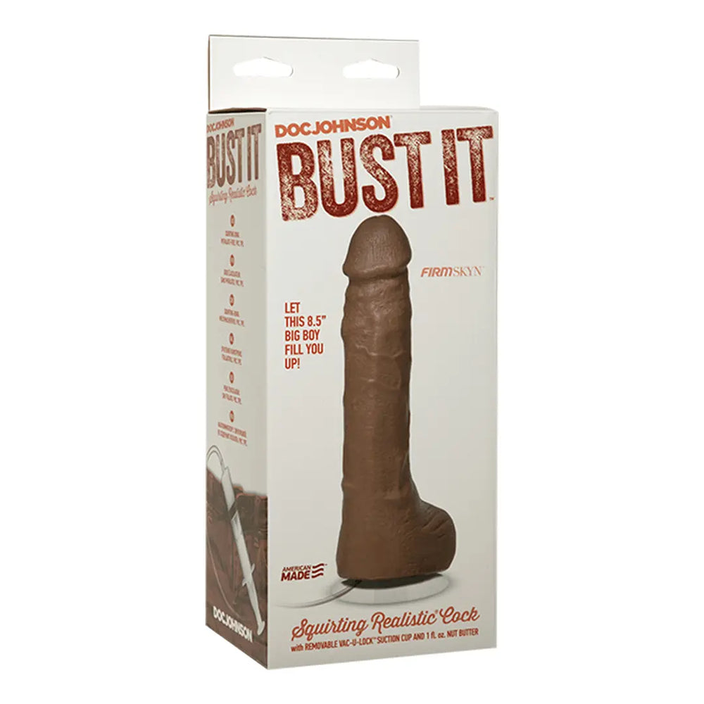 Spuitende Dildo - 21,6 cm - foto 6