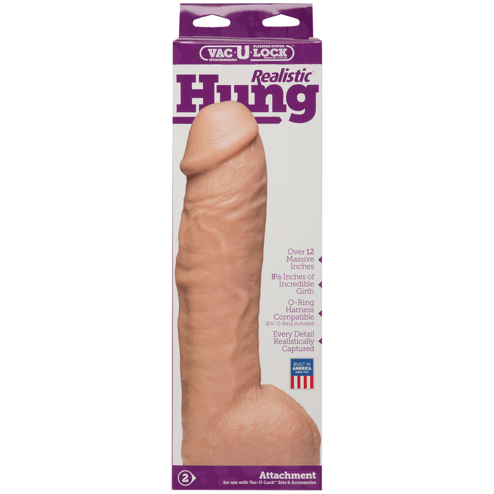 Realistic Hung - Realistic ULTRASKYN Dildo - 32 cm - foto 4