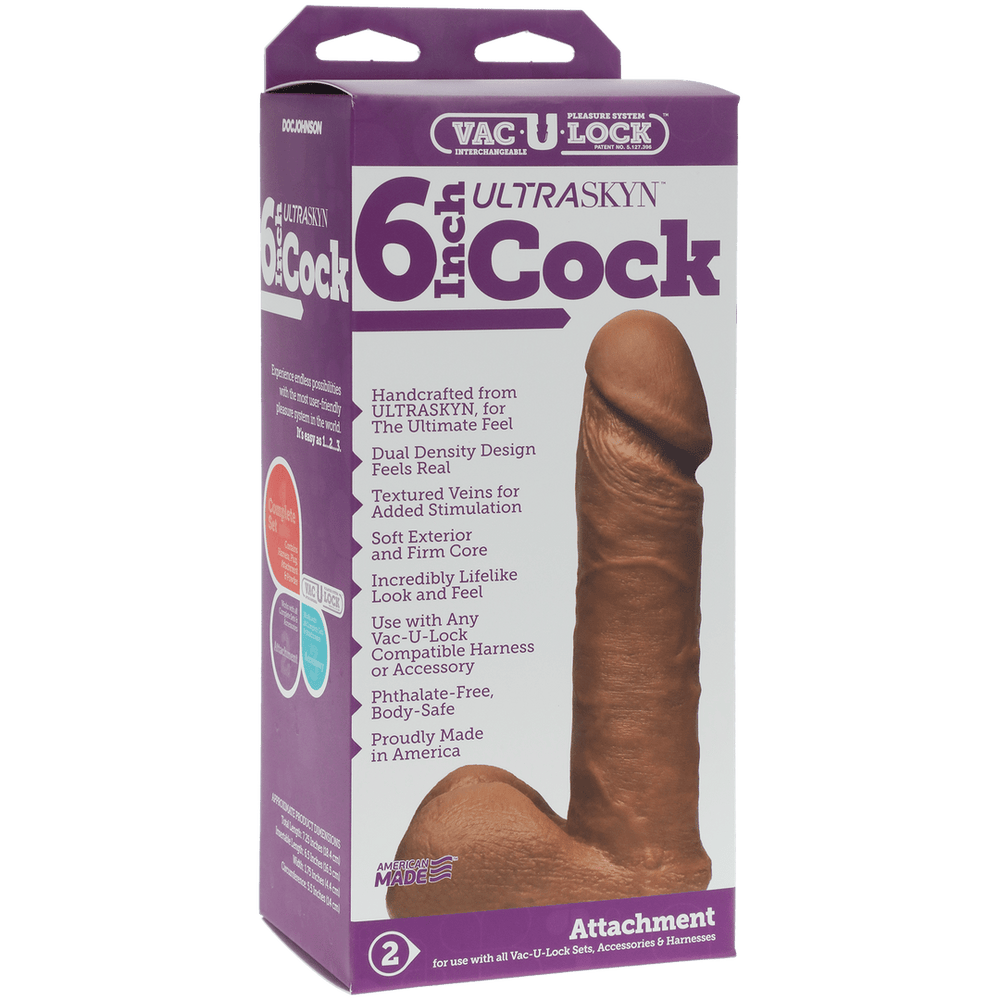 Doc Johnson - UR3 Cock - 16 cm - Bruin - foto 3