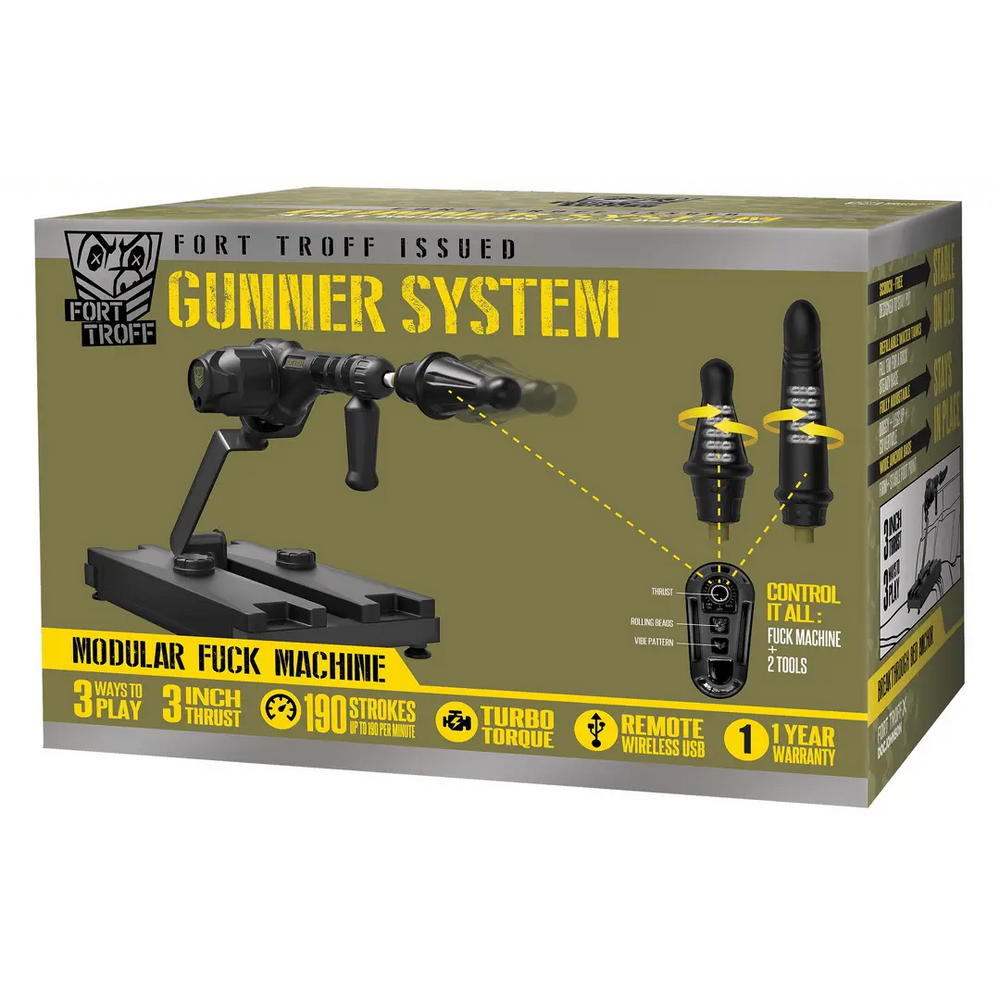 Gunner System - 3-in-1 Modulaire Fuck Machine - foto 6