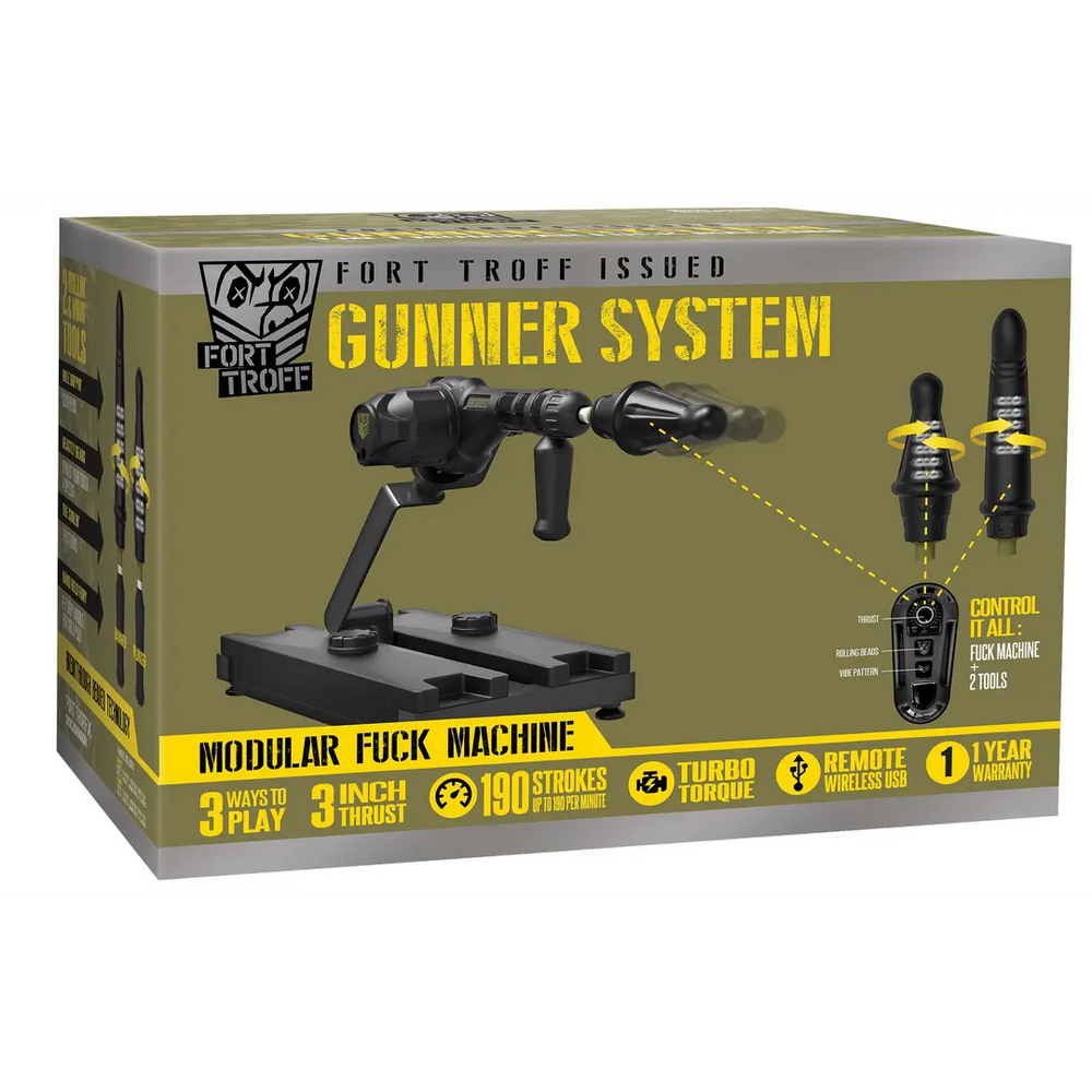Gunner System - 3-in-1 Modulaire Fuck Machine - foto 7