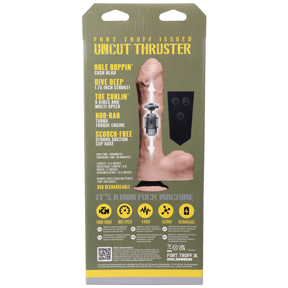 Doc Johnson - Uncut Thruster - Mini Fuck Machine - foto 9