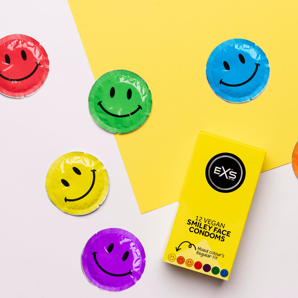 EXS Smiley Face Regular - Condooms - 12 Stuks