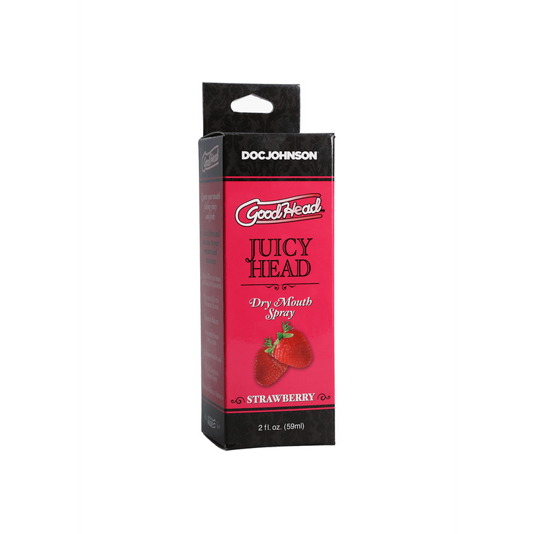 Juicy Head - Dry Mouth Spray - Aardbei - 60 ml - foto 3