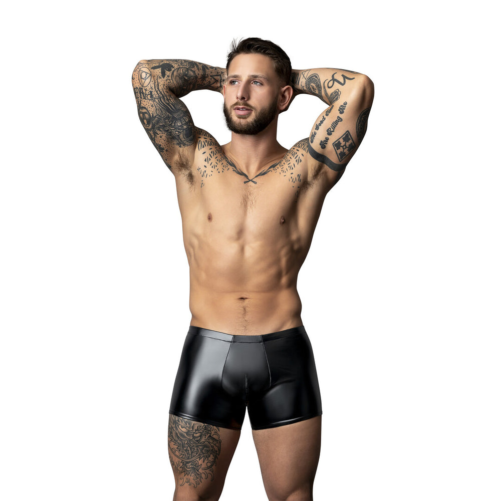 Wetlook Pouch Short - Zwart