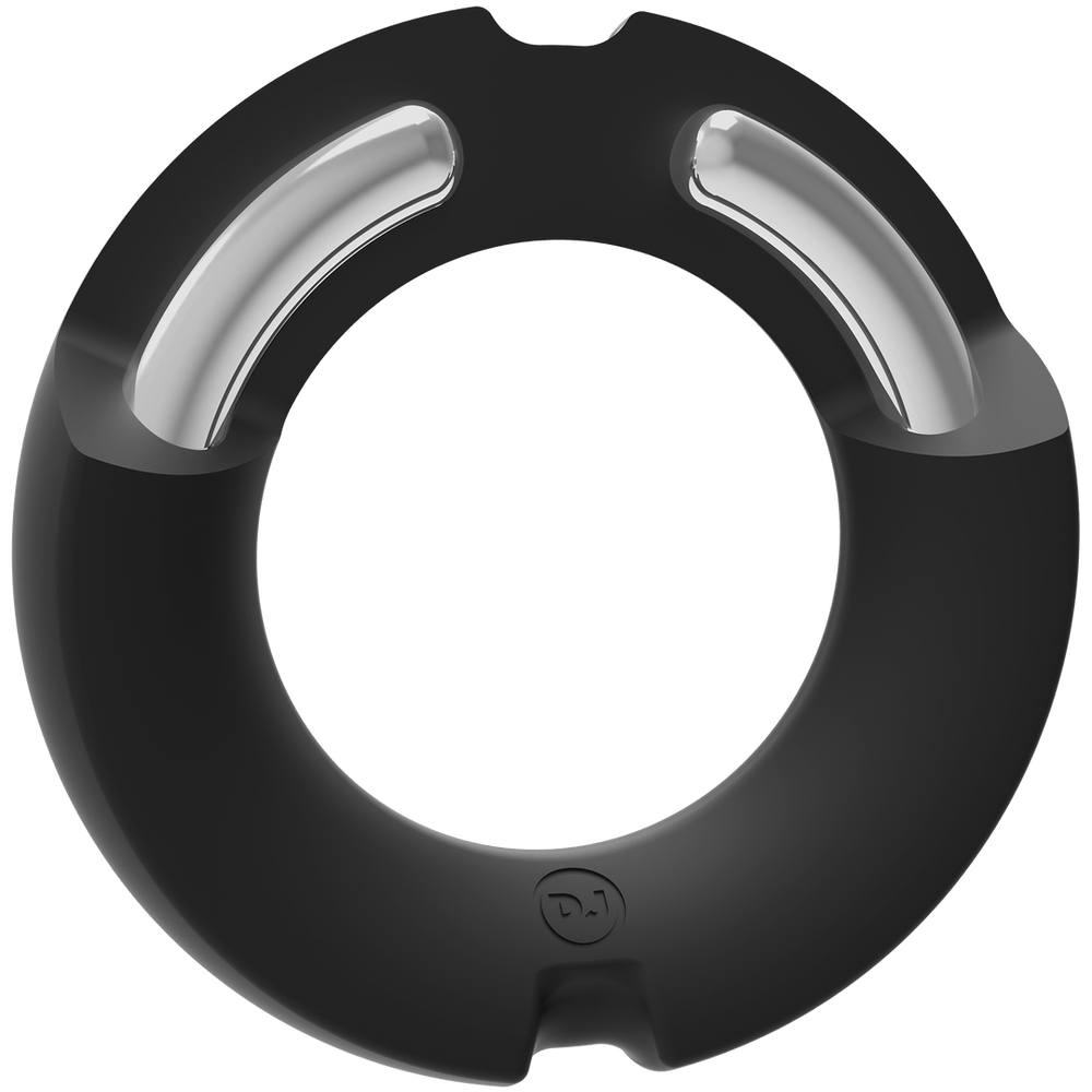 The Paradox - Siliconen/Metal Cock Ring - foto 2