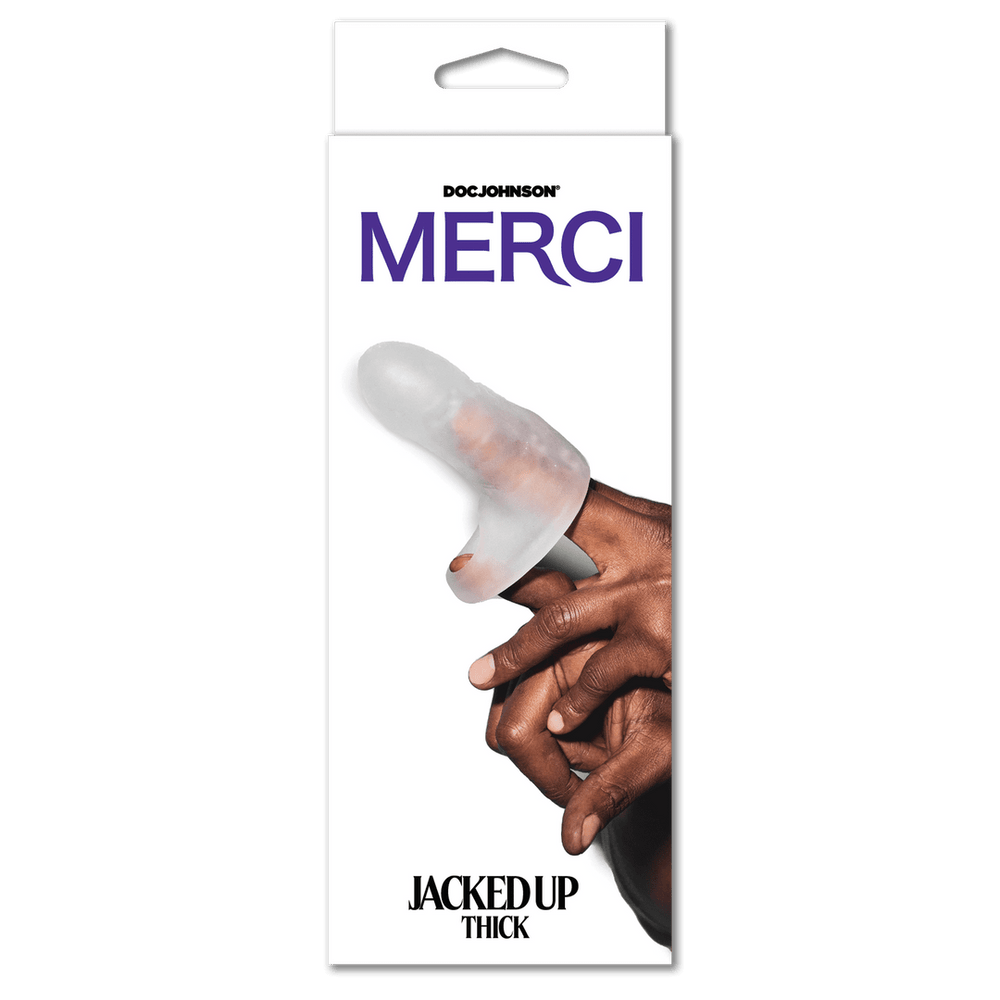 Jacked Up - Penis Sleeve met Ball Strap - Frost - foto 3