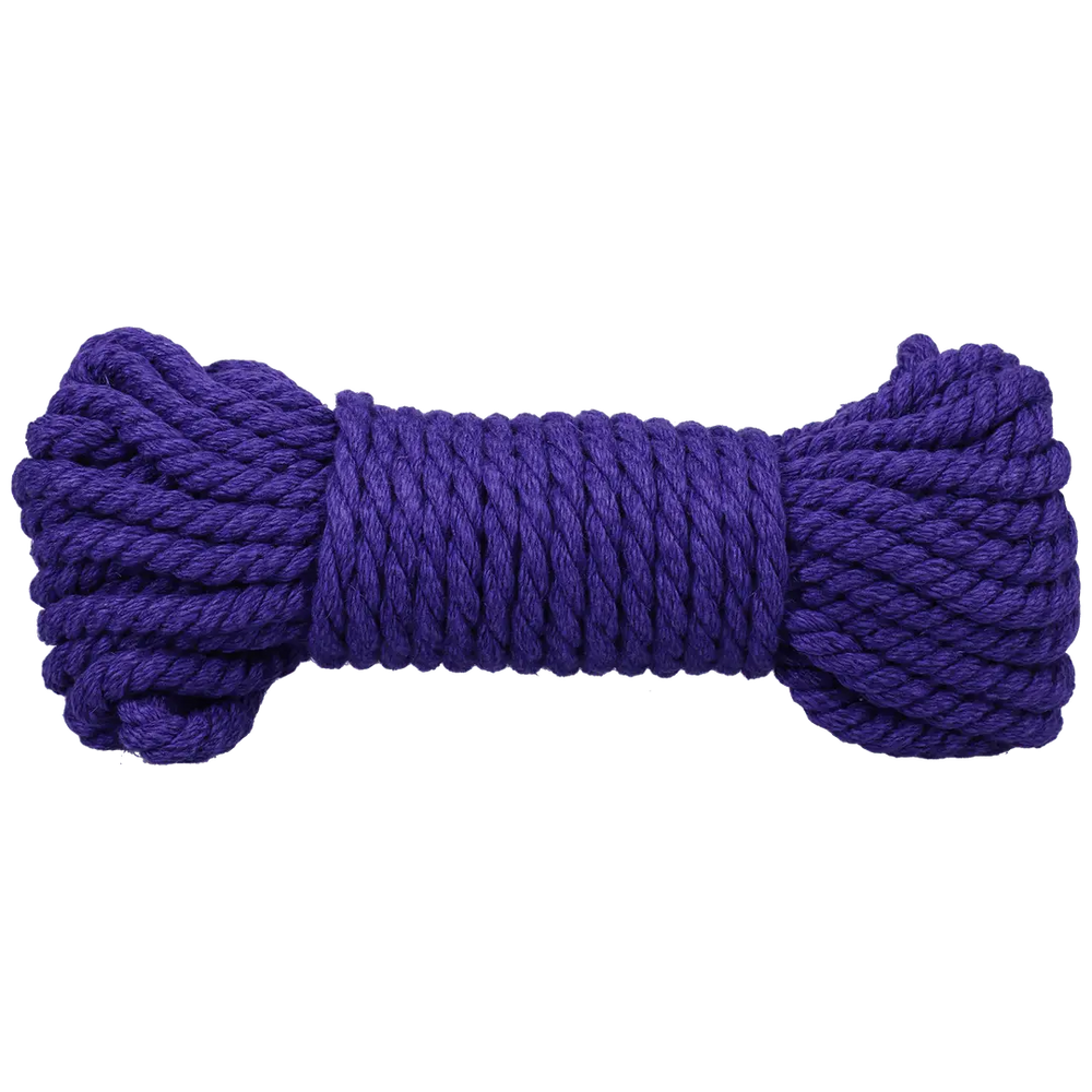 Bind and Tie - 6 mm Hemp Bondage Rope - Violet - foto 5
