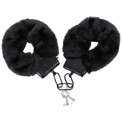 Fluff Cuffs - Black