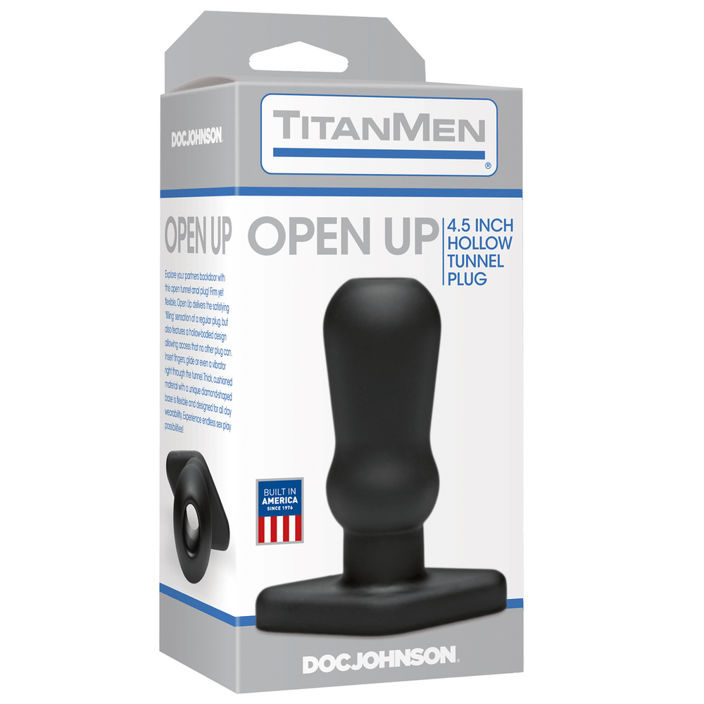 Open Up - Tunnel Butt Plug - 2 Pieces - foto 3