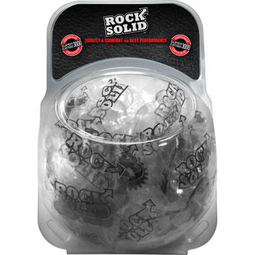 2 Pack C-Ring Set- Clambowl 50 Pieces (25 clear / 25 black)