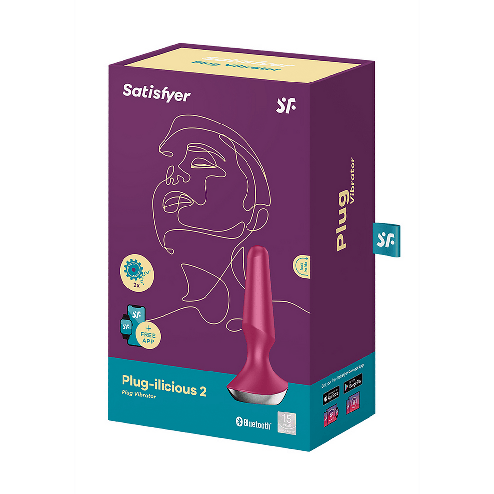 Satisfyer - Plug-ilicious 2 - Vibrerende Butt Plug - foto 4