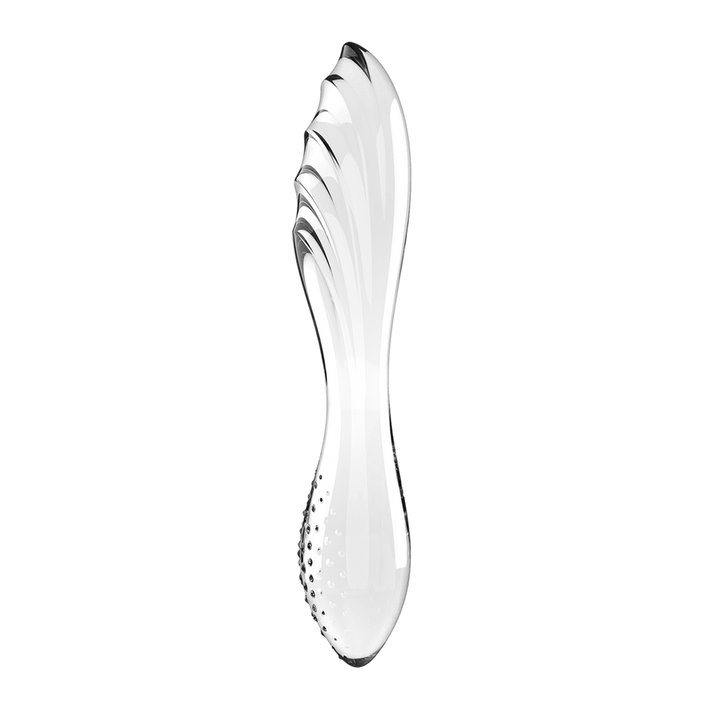 Dazzling Crystal 1 - Glas Dildo - Transparant - foto 5