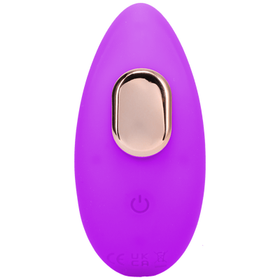 panty vibrator met afstandsbediening - paars