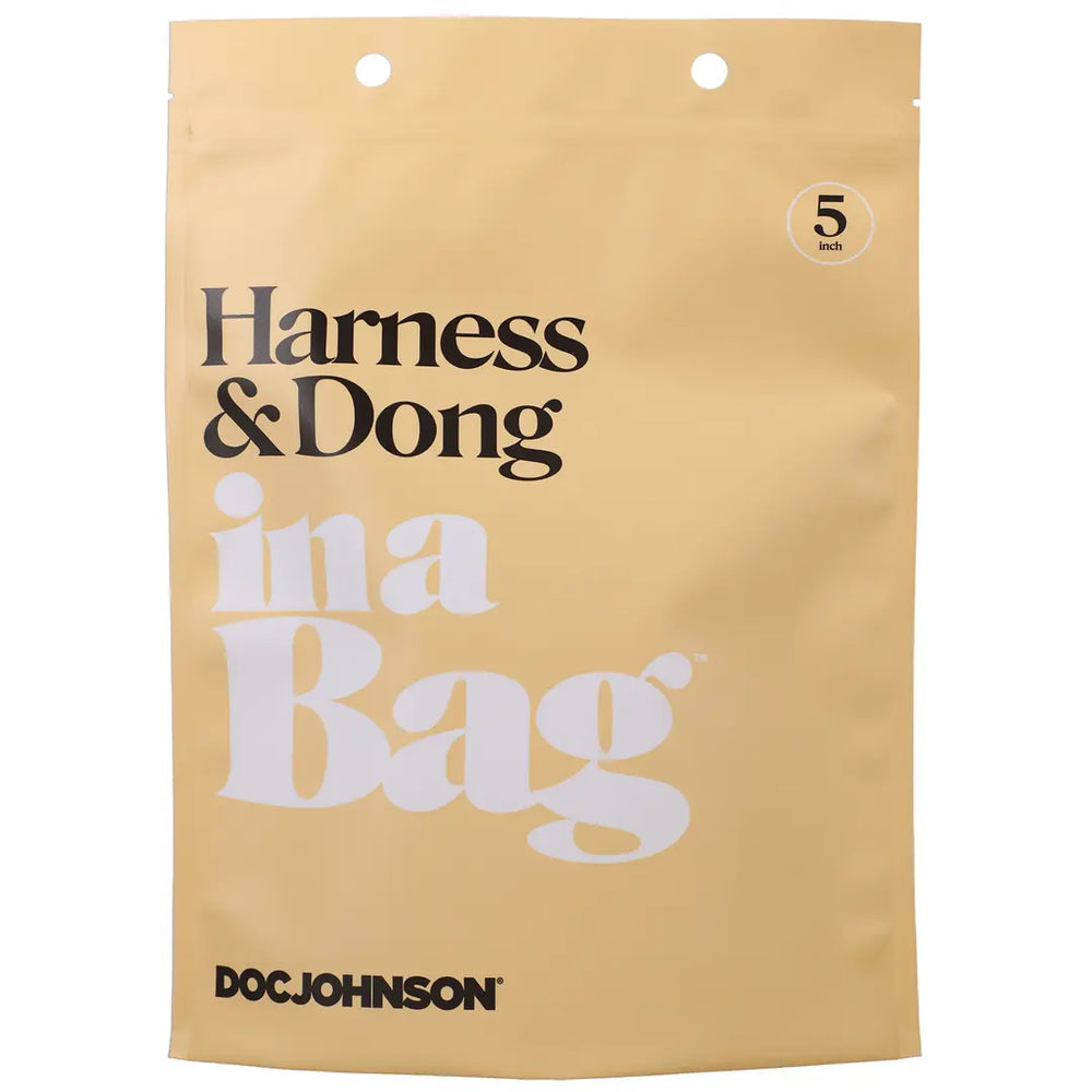 Doc Johnson - Harnas & Dildo - 13 cm - foto 3