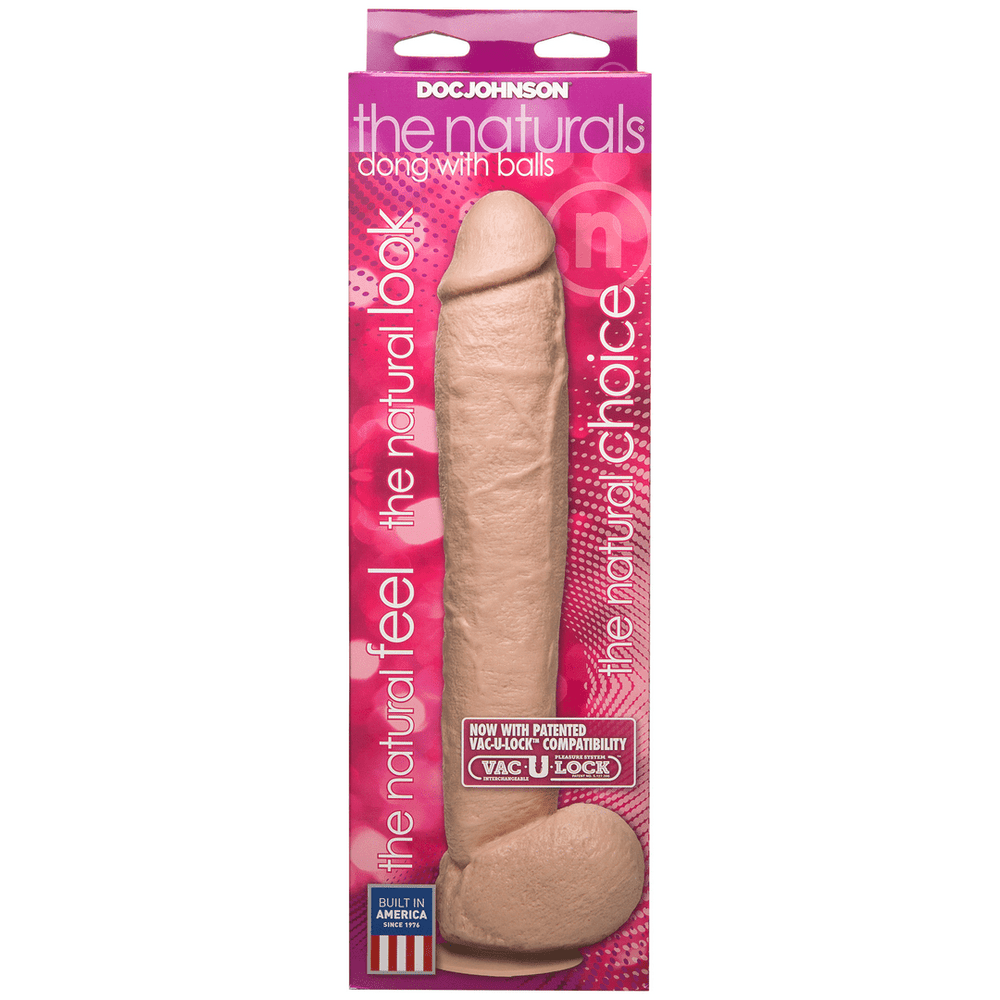 Realistic Dildo with Balls - foto 4