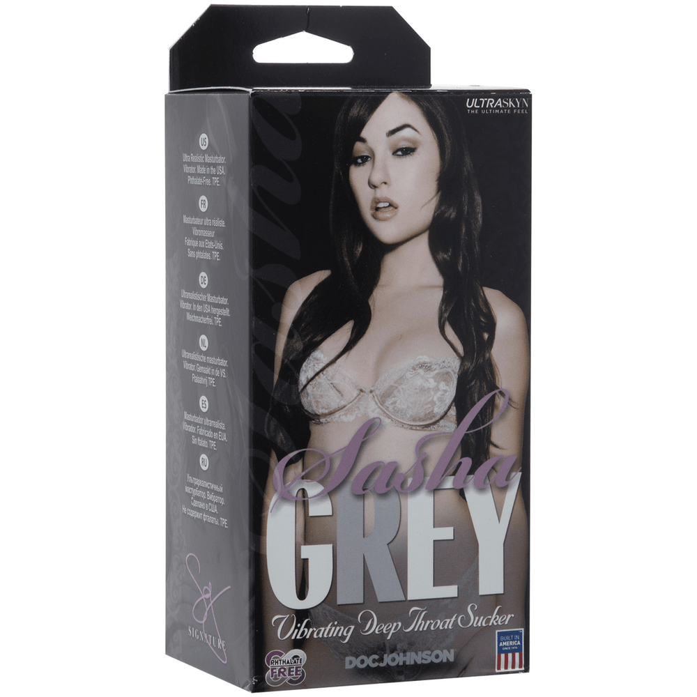 Sasha Grey - Vibrating Deep Throat - Mond Masturbator - foto 3