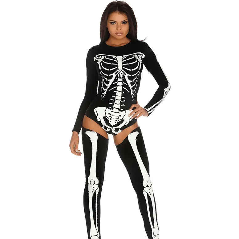 Bad to the Bone - Sexy skelet kostuum