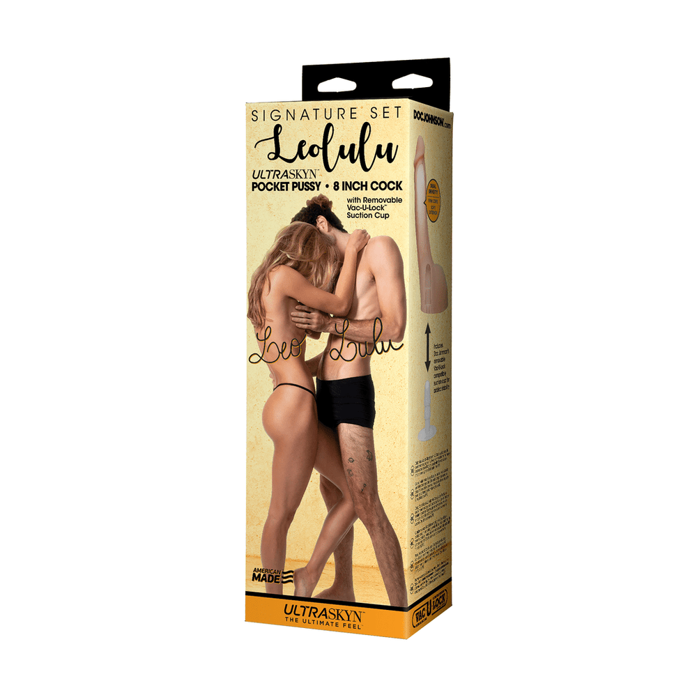 Leolulu - Leo Pocket Pussy Masturbator & Lulu Dildo - 20 cm - foto 4