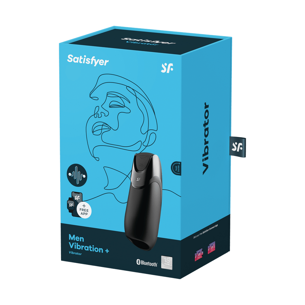 Satisfyer - Men Vibration+ - Met app - Zwart - foto 6