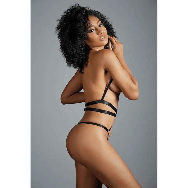 Izabel - Open Teddy met Straps - foto 2