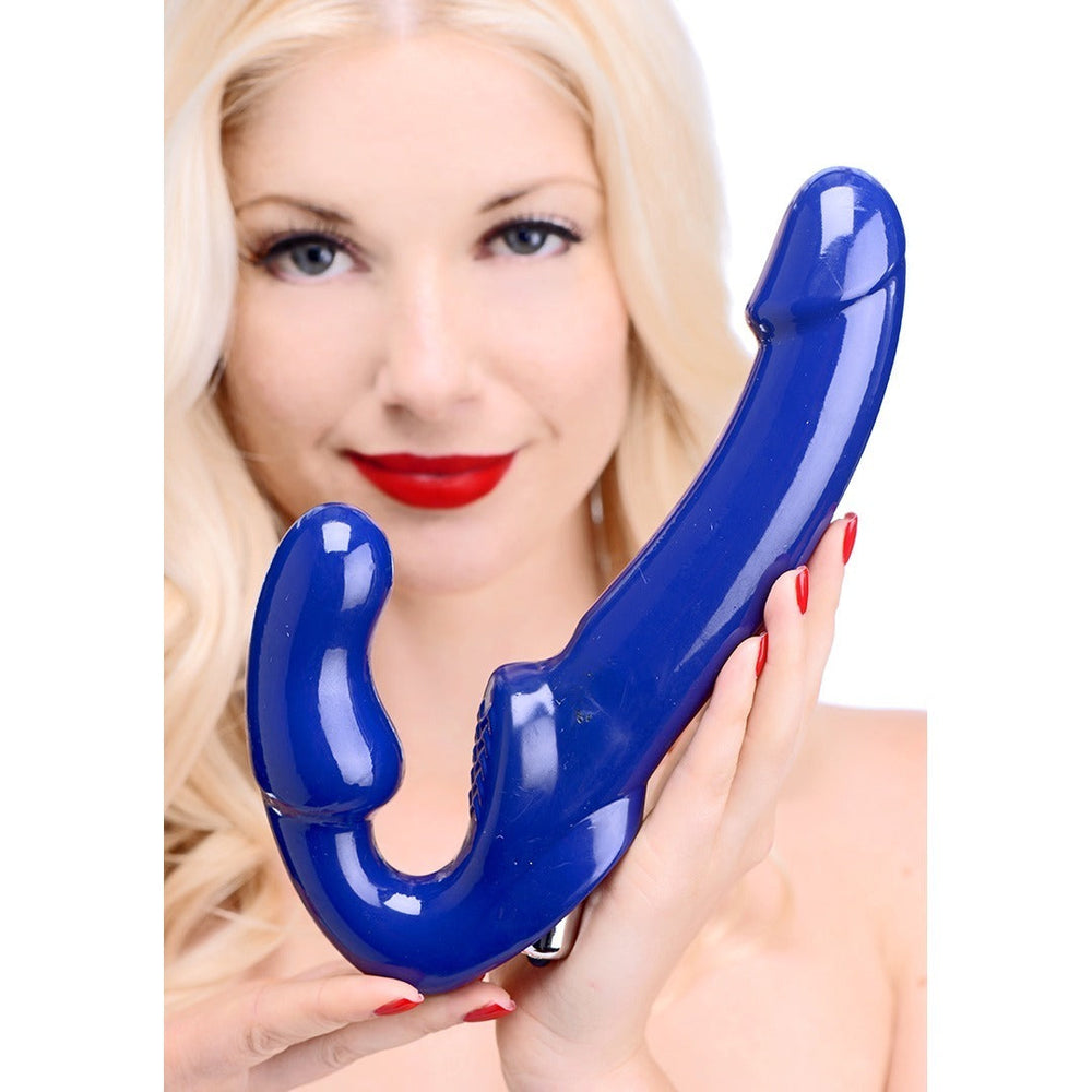 Revolver II Vibrating Strapless Strap On Dildo - foto 5
