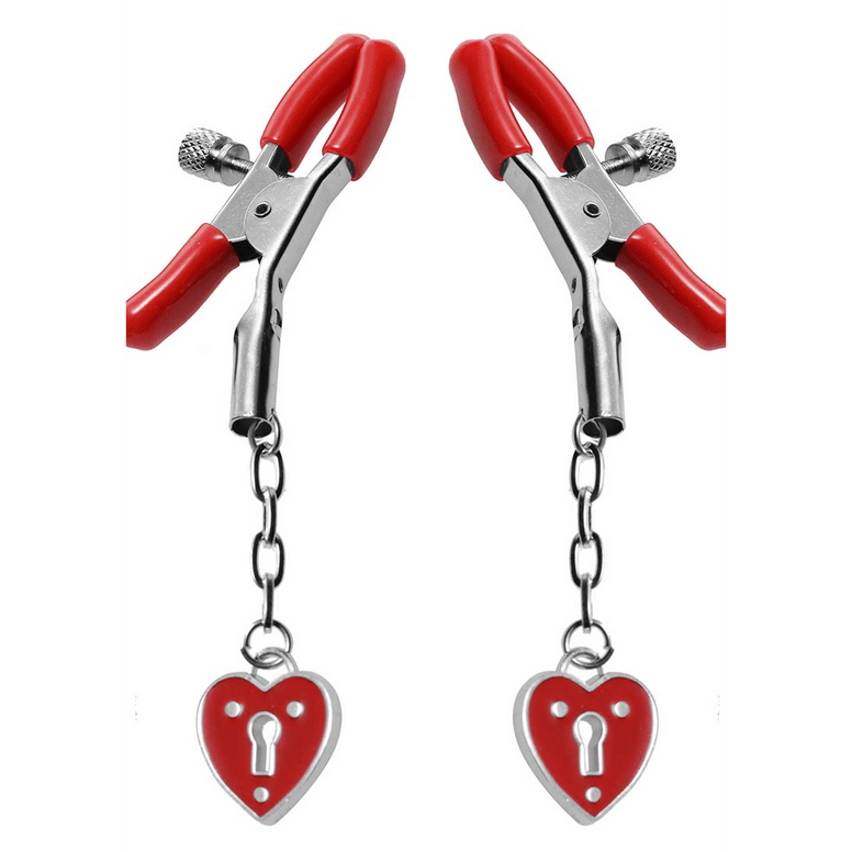 Charmed Heart Padlock tepelklemmen
