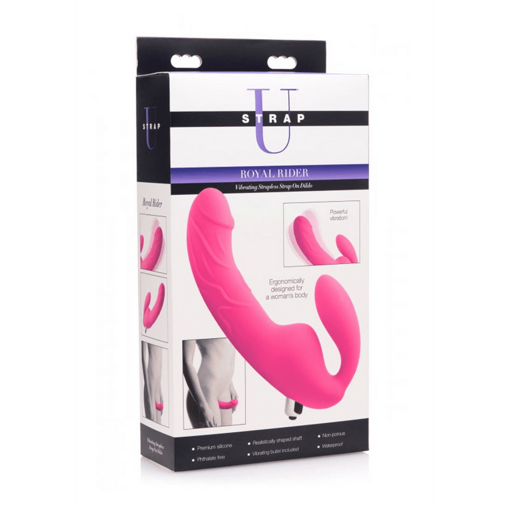 Royal Rider - Vibrerende Strapless Strap-On - foto 3