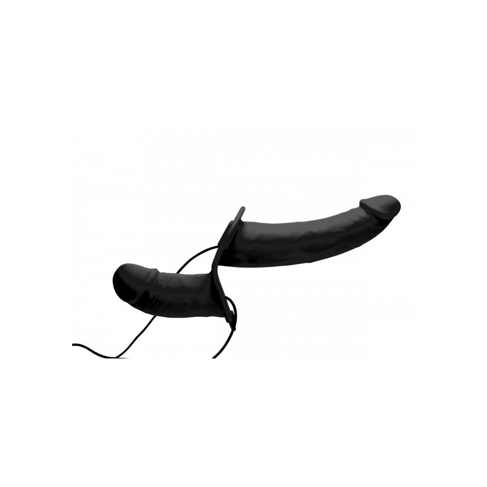 Supreme Pleasure - Vibrerende Dubbele Dildo met Harnas - foto 5
