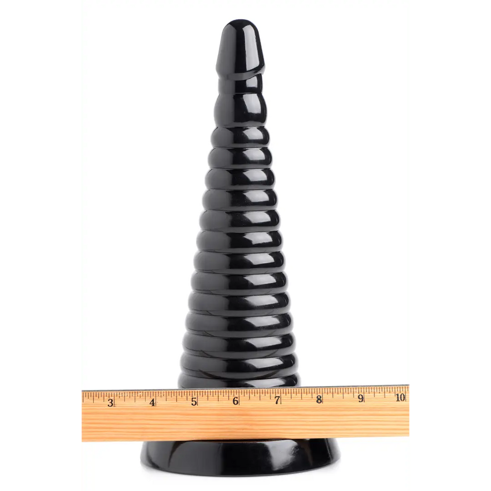 Giant Ribbed Anal Cone - foto 7