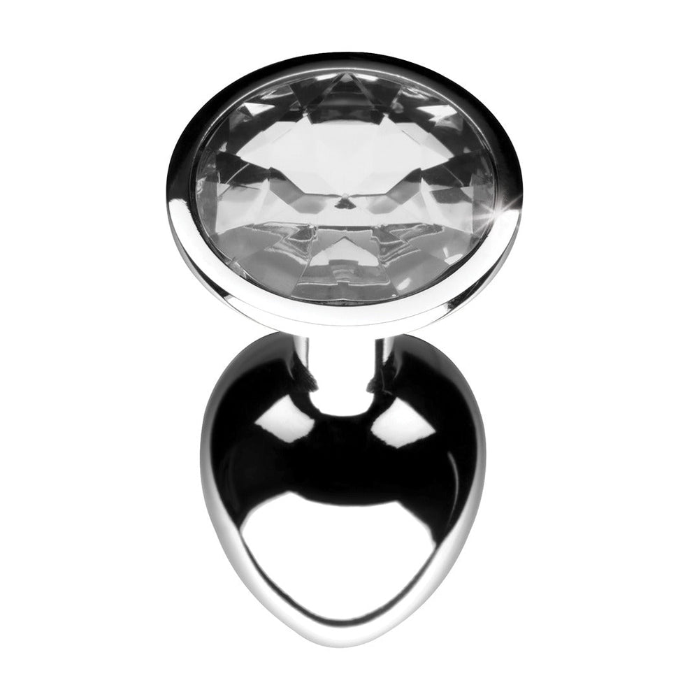 Clear Gem Anal Plug Small - Clear - foto 4