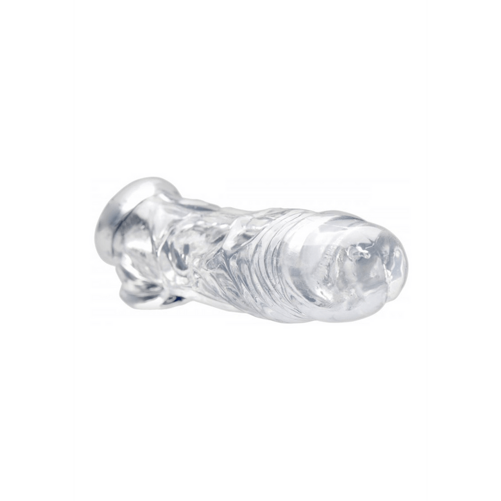 Realistische Penis Sleeve met Ball Stretcher - foto 4
