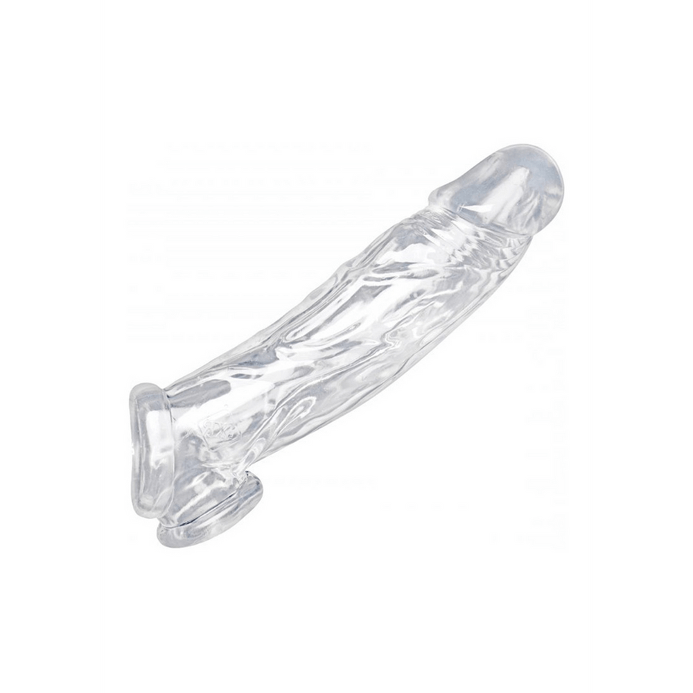 Realistische Penis Sleeve met Ball Stretcher - foto 2