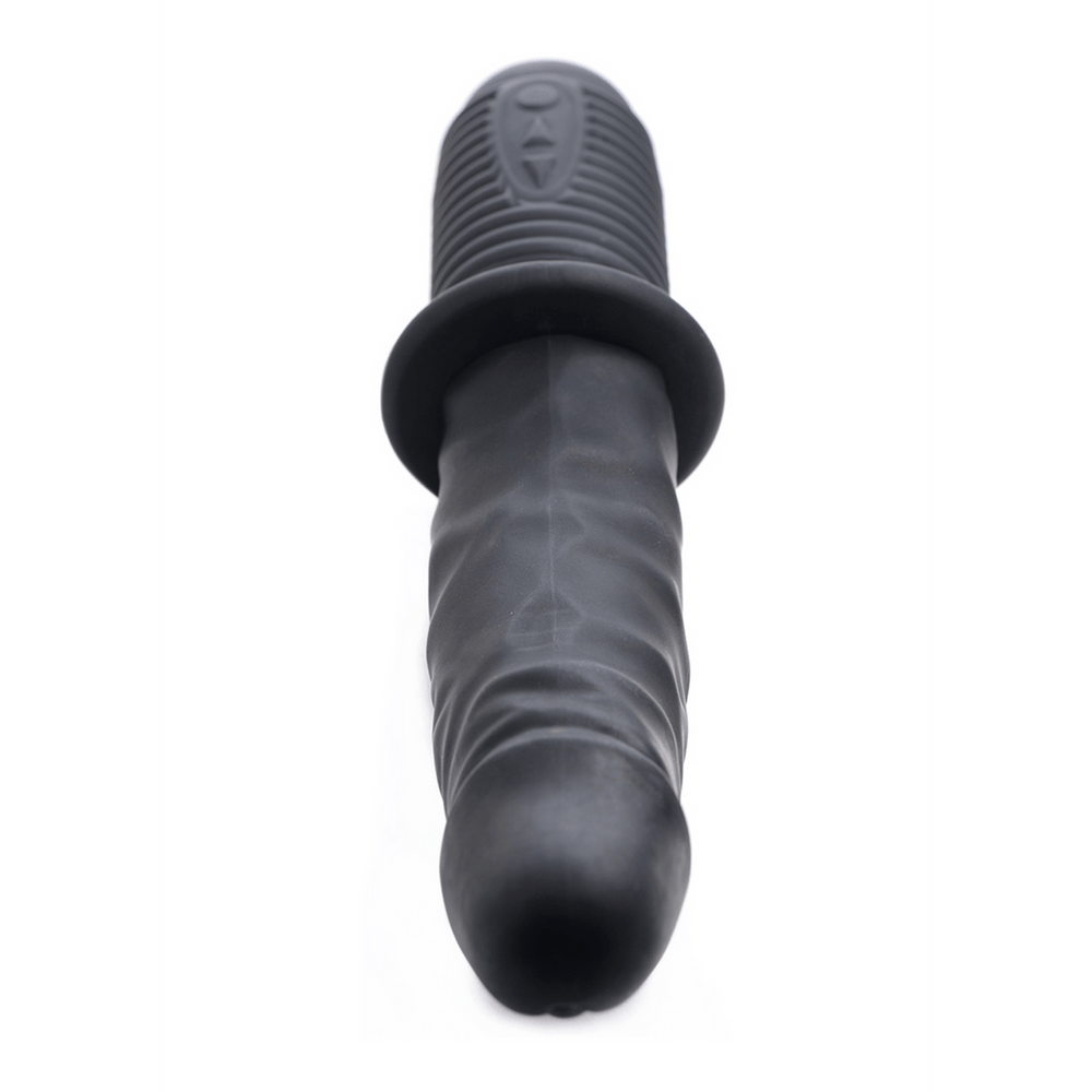 Power Pounder - Vibrerende en Stotende Siliconen Dildo - foto 3