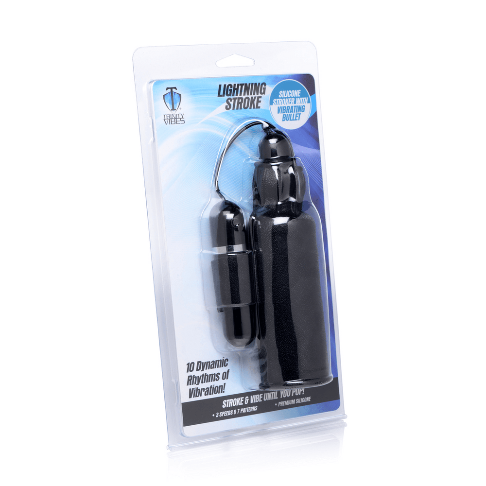 Lightning Stroke - Stroker met Vibrerende Bullet - foto 5