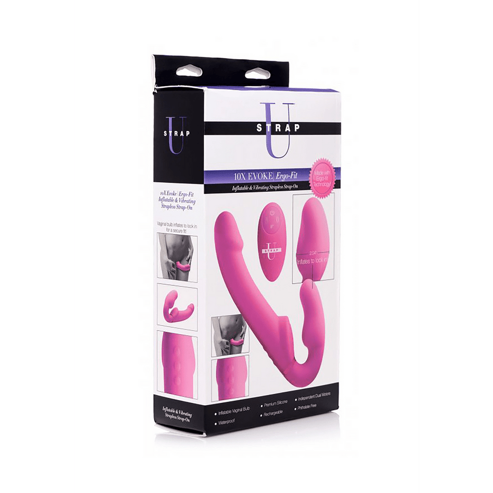 Evoke Ergo Fit - Strapless Strap-On - Met Afstandsbediening - foto 3