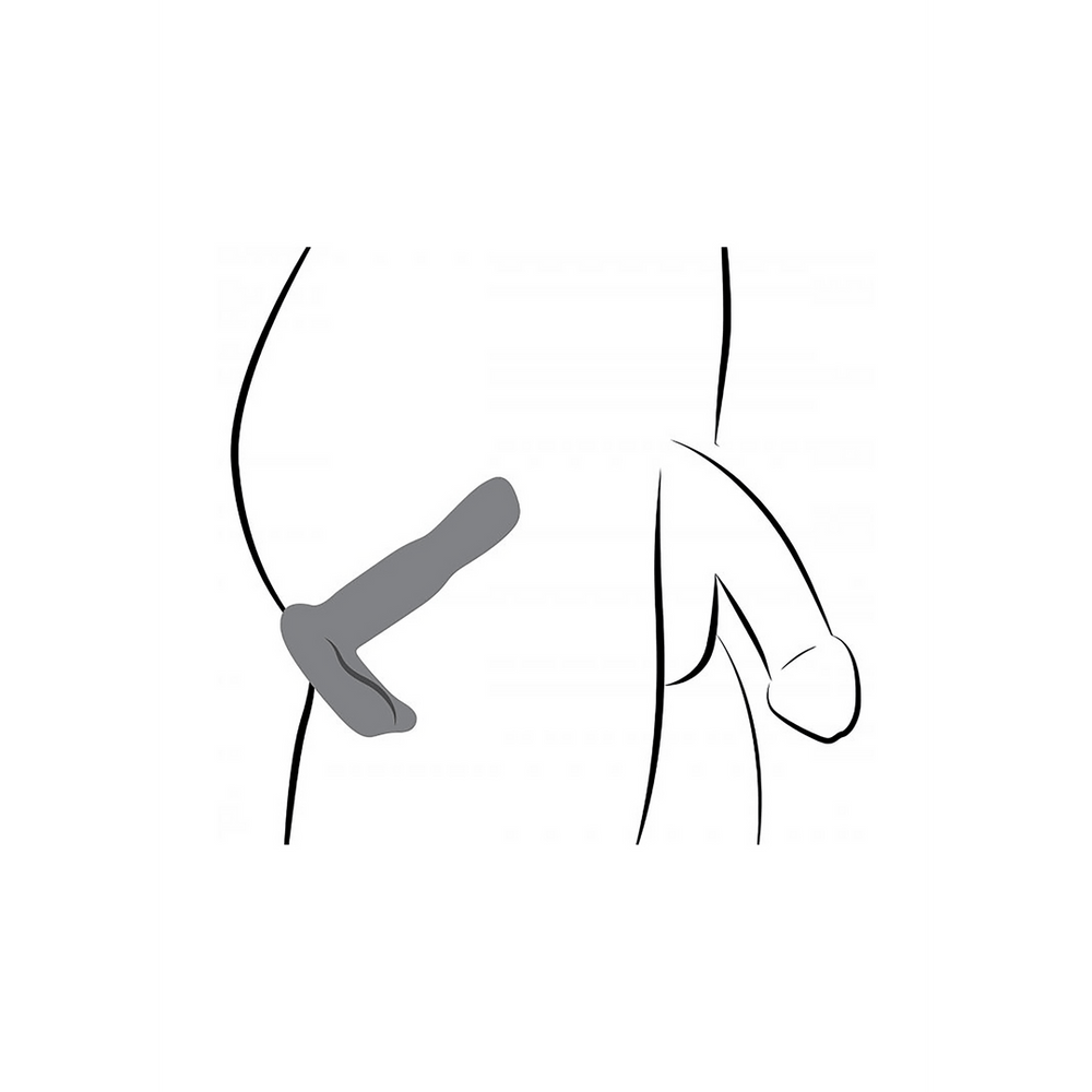 Siliconen prostaat vibrator met afstandsbediening - foto 4