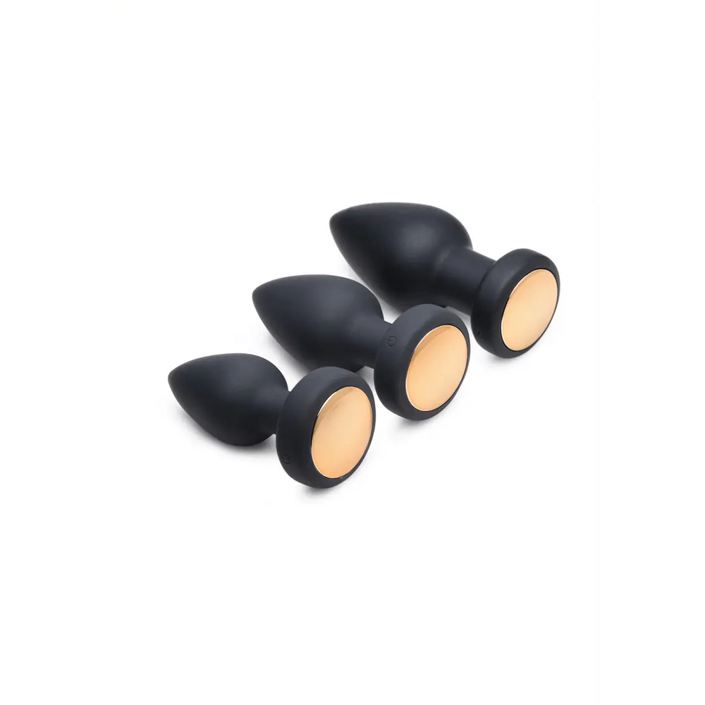 Vibrerende LED Butt Plug - Small - foto 3