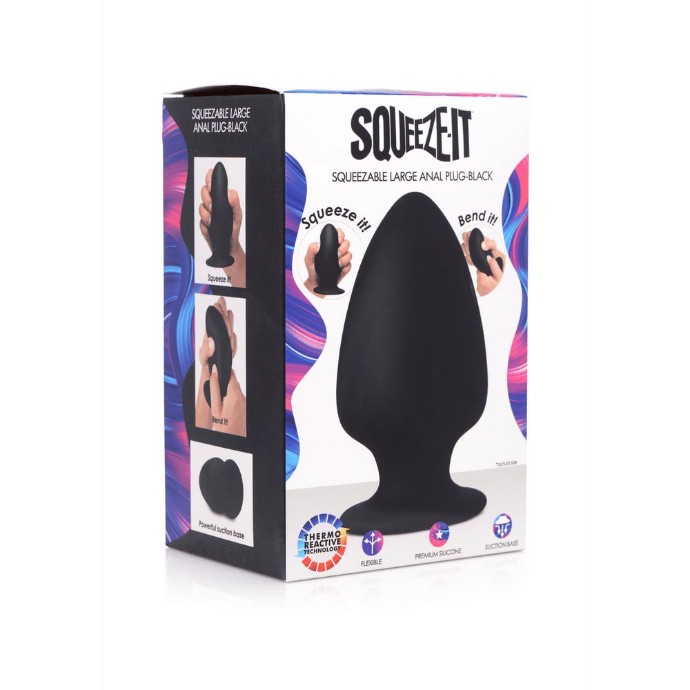 Squeezable Anal Plug - Large - foto 3