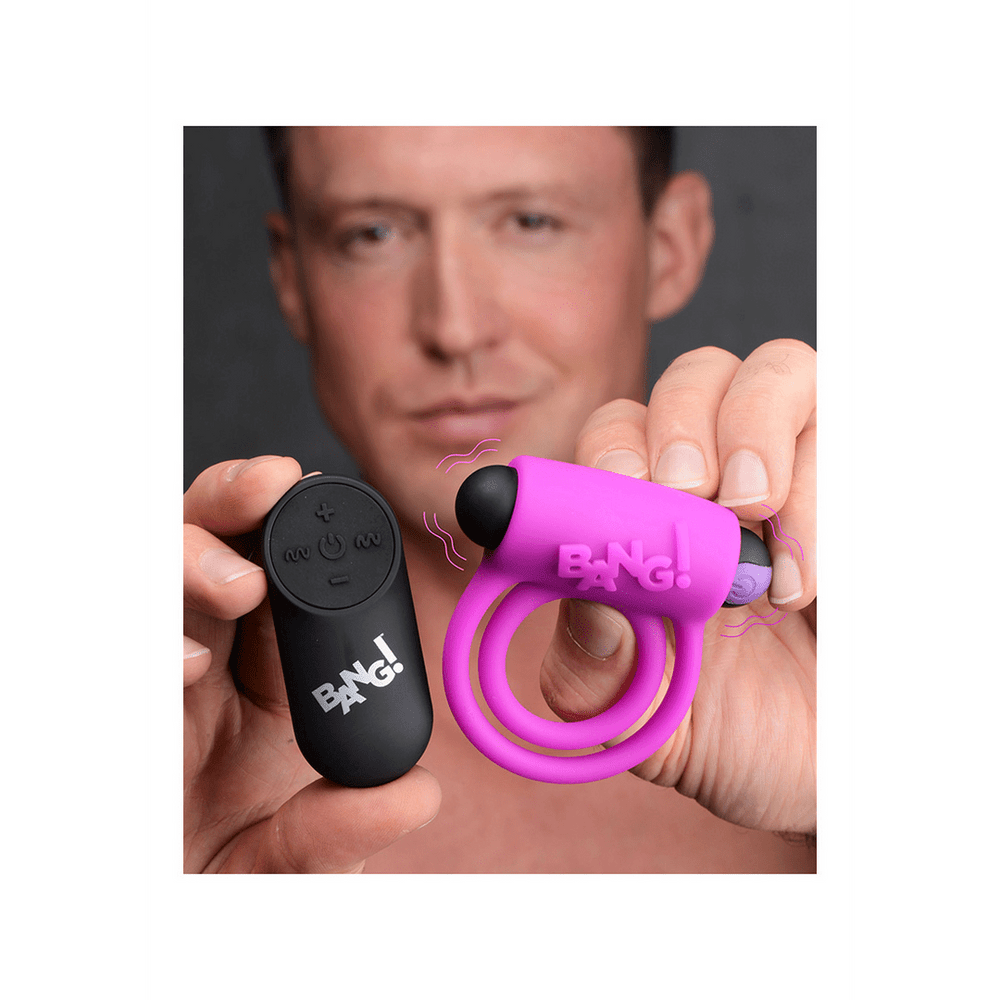 Cockring met Bullet & remote control - foto 8