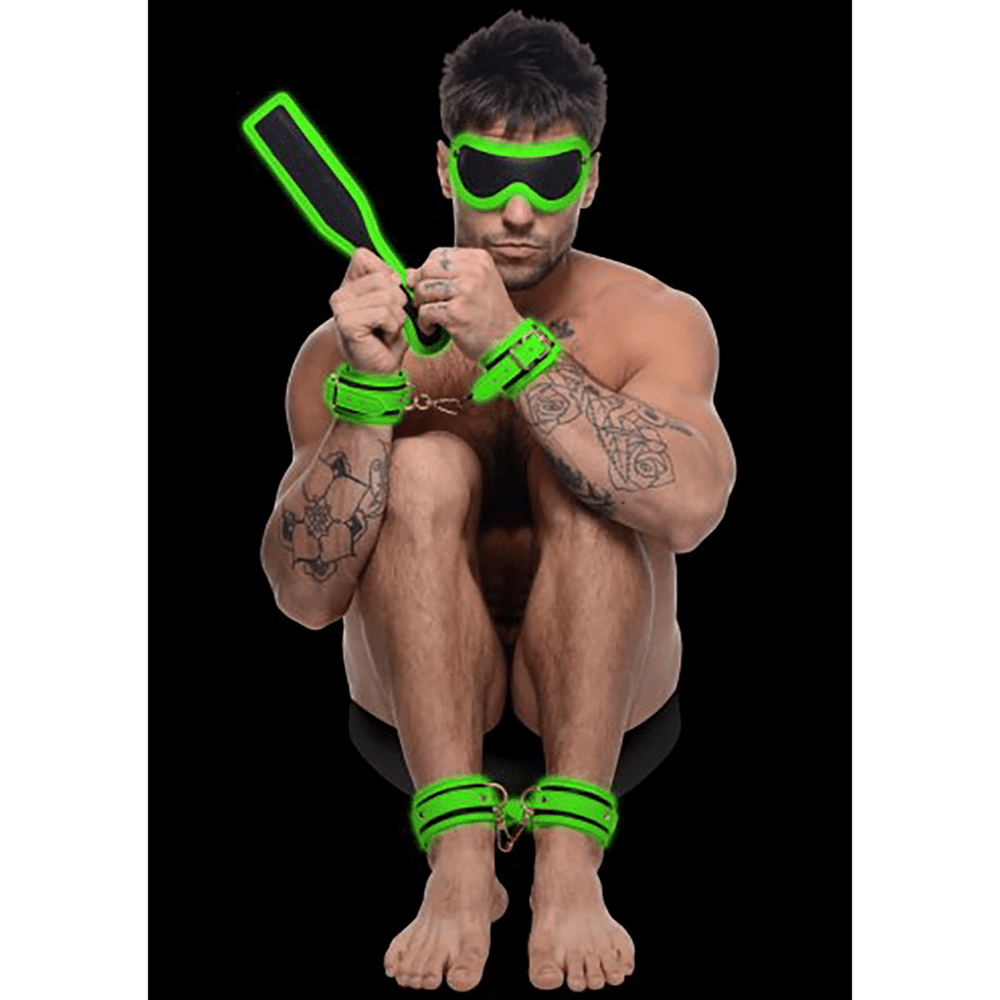 Kink in the Dark - Hog Tie Set - Glow in the Dark - foto 4